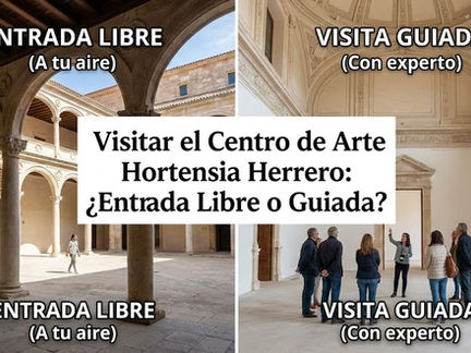 Recreación imagen artística del Centro de Arte Hortensia Herrero tipos de entrada