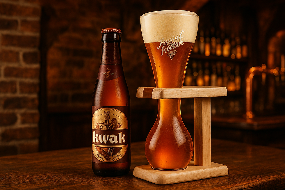 Cerveza kwak: Aquí te cuento porque está triunfando tanto en The Orange Club y la historia real que esconde su famoso vaso