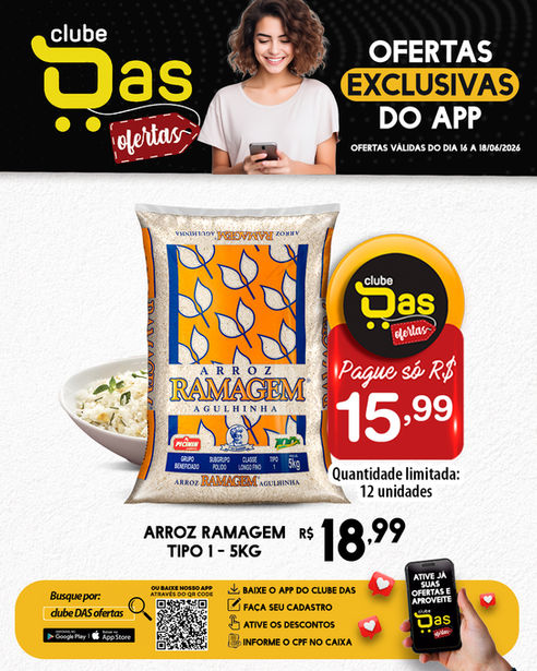 Ofertas aplicativo Clube Das Ofertas