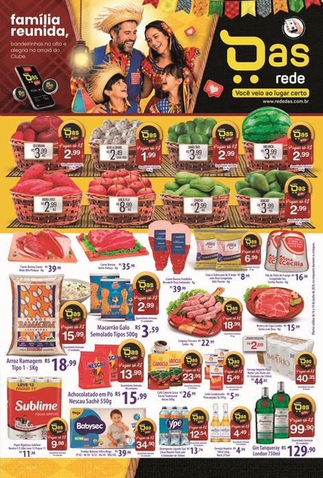 Tabloide de Ofertas Rede Das Supermercados