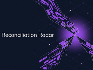 Header banner for ReconIQ 360 The Reconciliation Radar, Issue 01, June 2026, a monthly intelligence briefing on the reconciliation industry