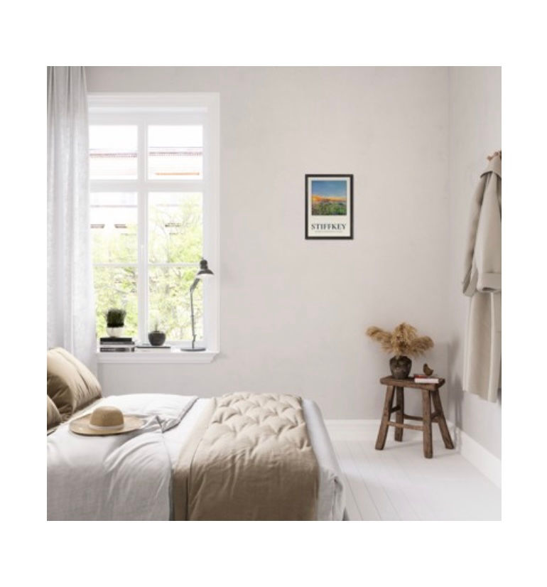 Thumbnail: Stiffkey Sunset Fine Art Travel Print - A3 - Ready to Hang Framed