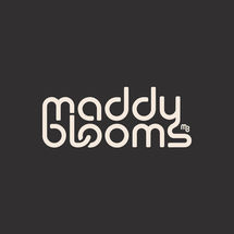 Maddy Blooms kids wear logo design by Pigmento Solutions - playful and creative branding for children's fashion boutique.