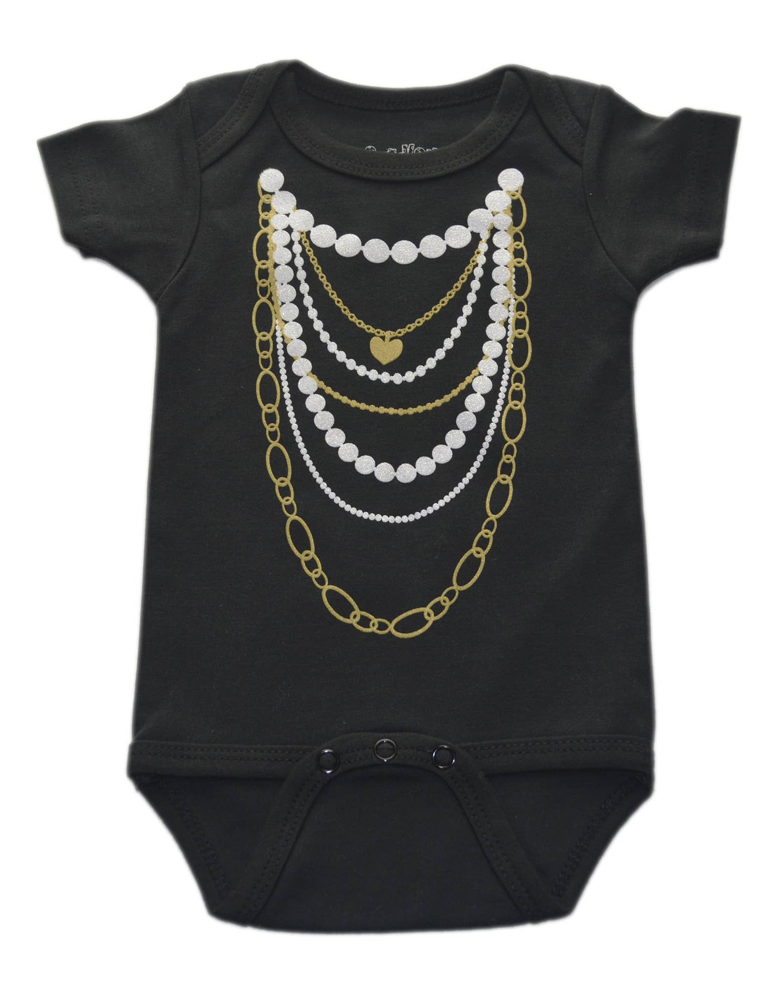 Gold 'N Pearls Onesie