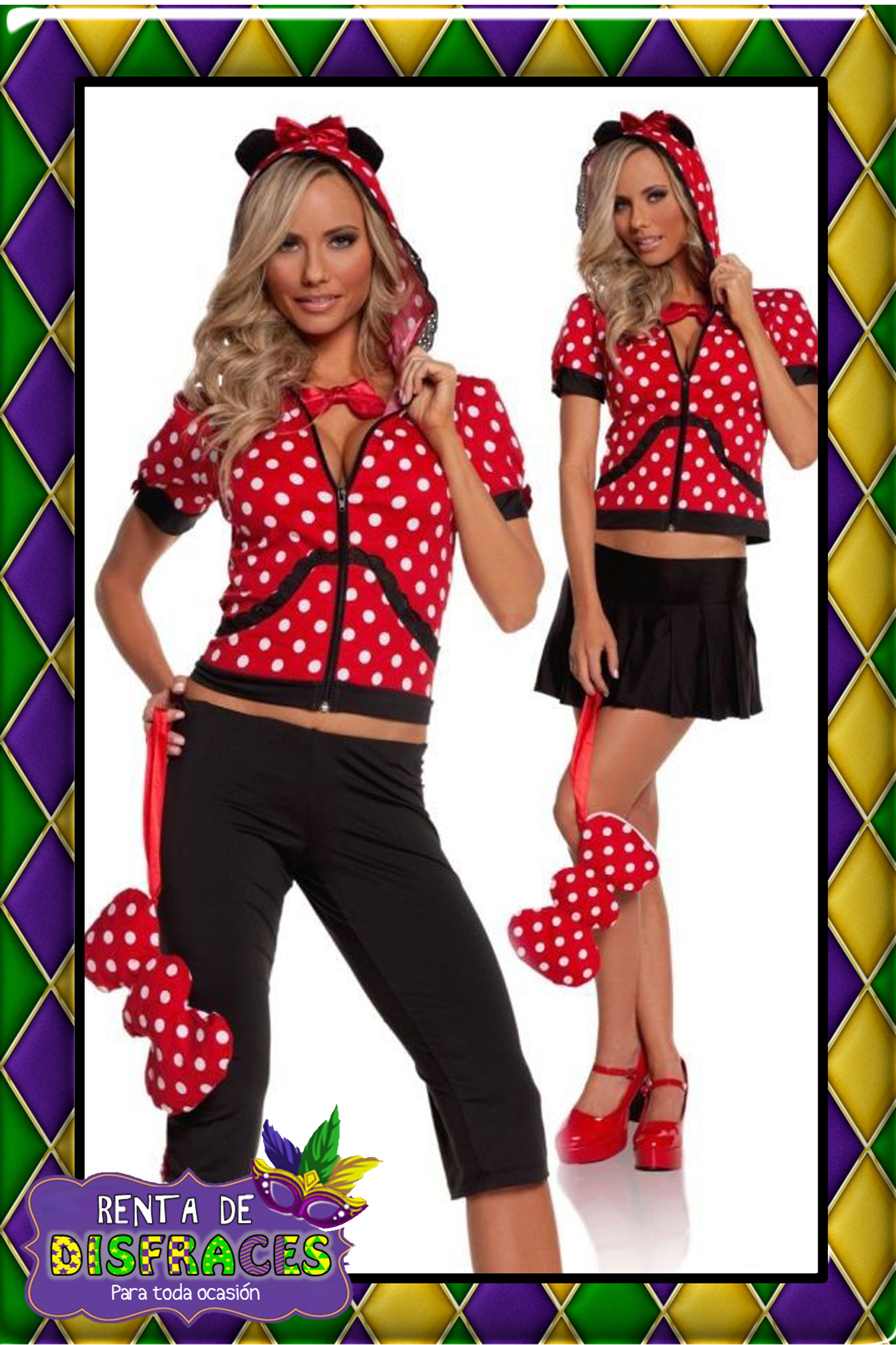 MINNIE MOUSE ROJA