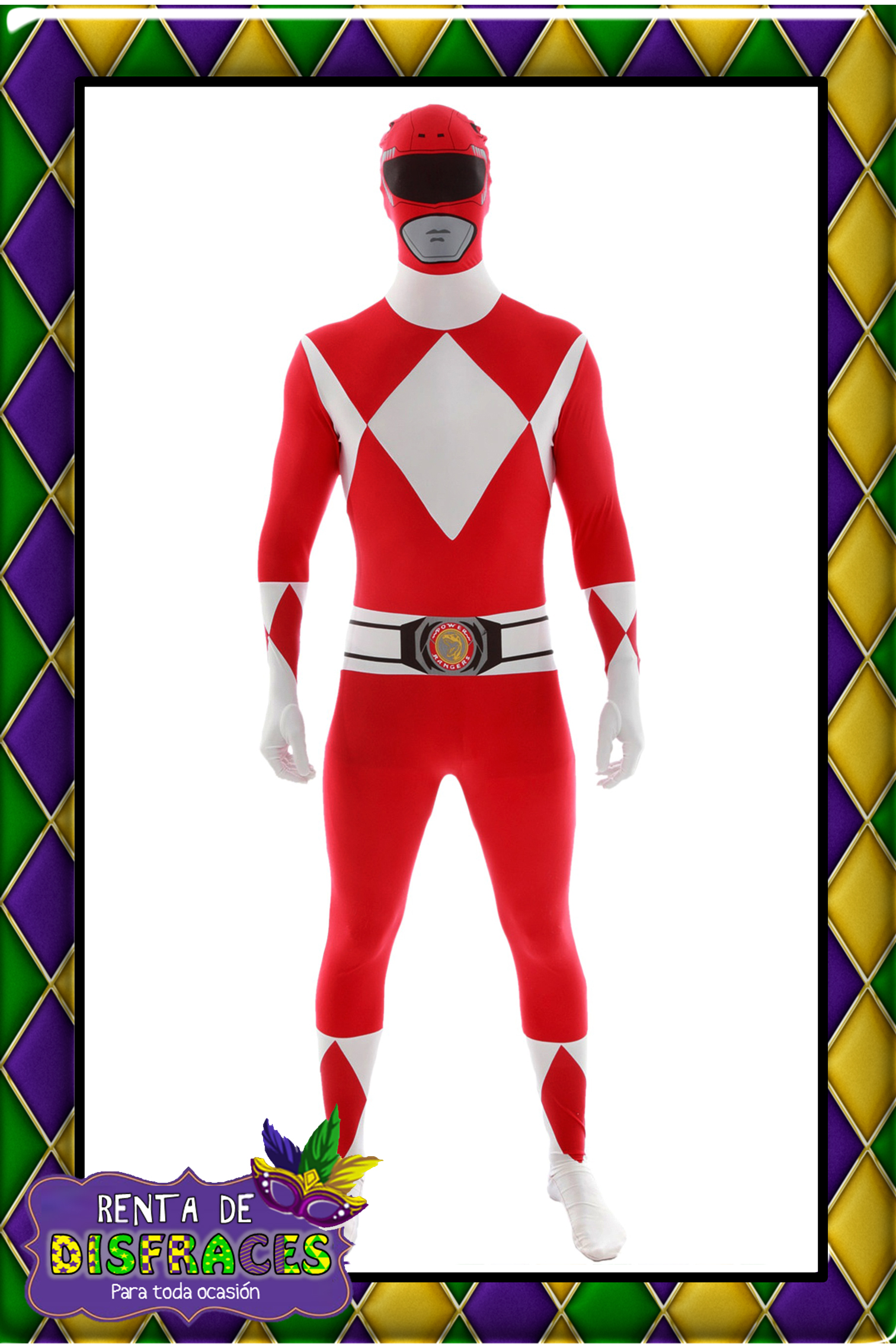 POWER RANGER ROJO