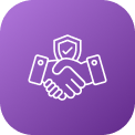 I handshake icon