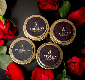 4oz affirmation candles