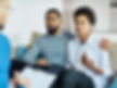 Concerned family in therapy session