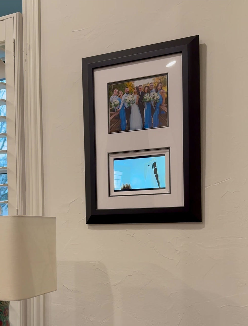 Thumbnail: Wedding Celebration vFrame (8x10 Horiz Photo + Video)