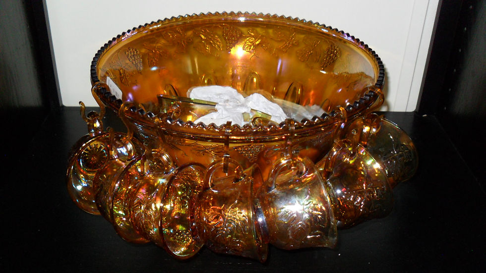 Carnival Punch Bowl Set