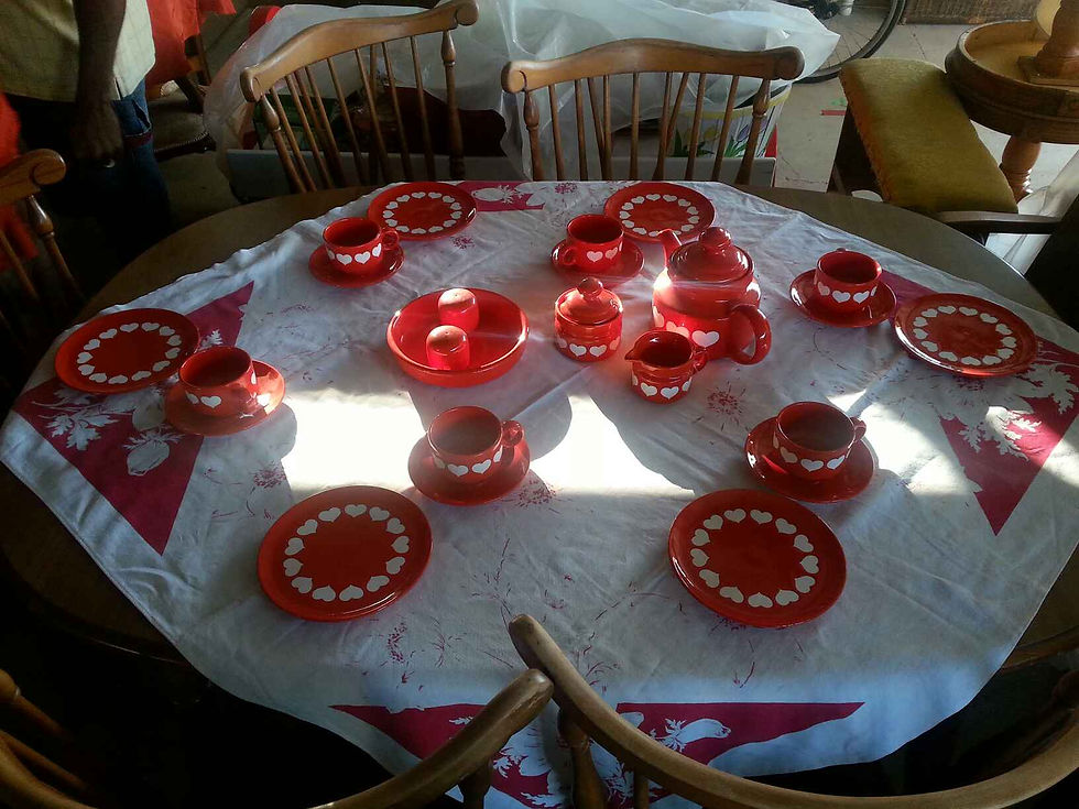 Tea Set and Plate Sets
