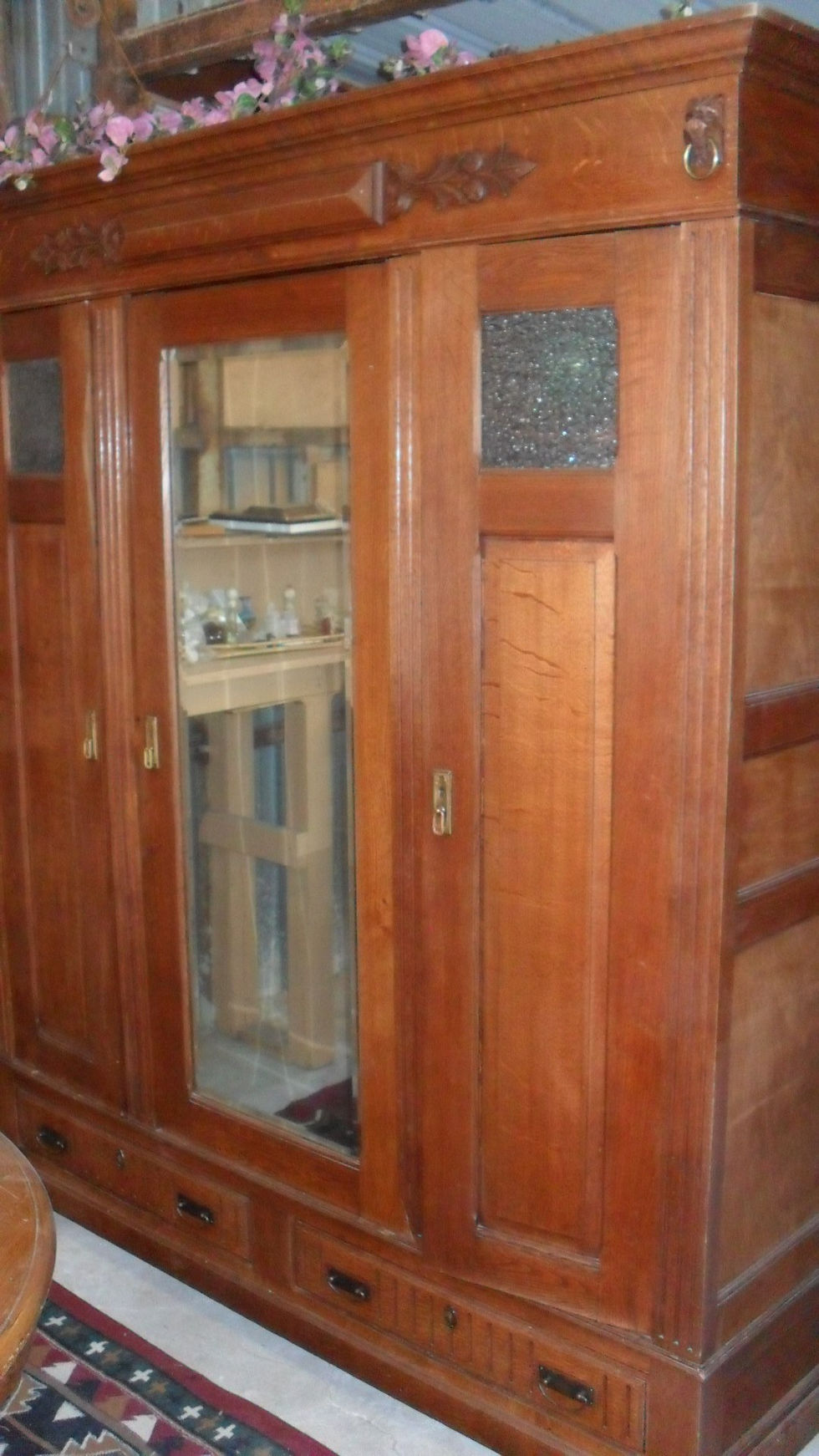 3 Door Armoire