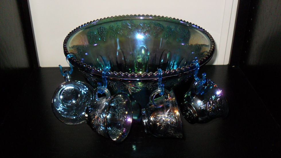 Carnival Punch Bowl Set
