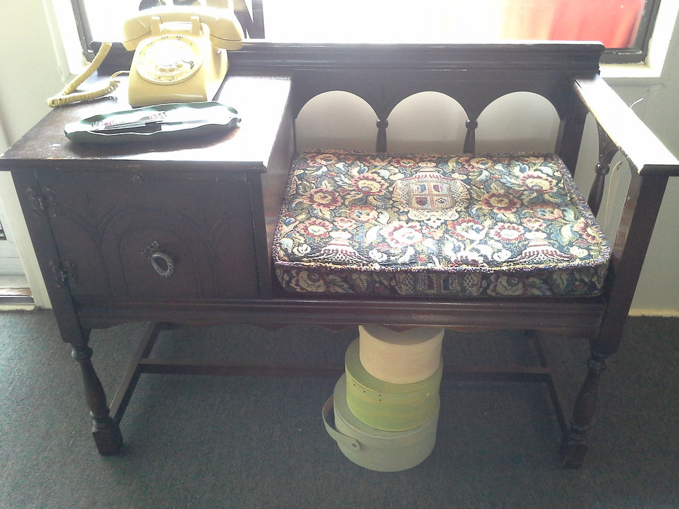 Telephone Bench