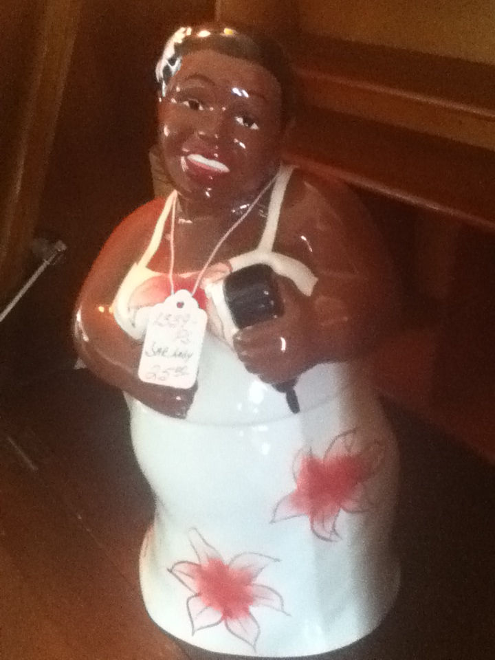 Jazz Singer Cookie Jar