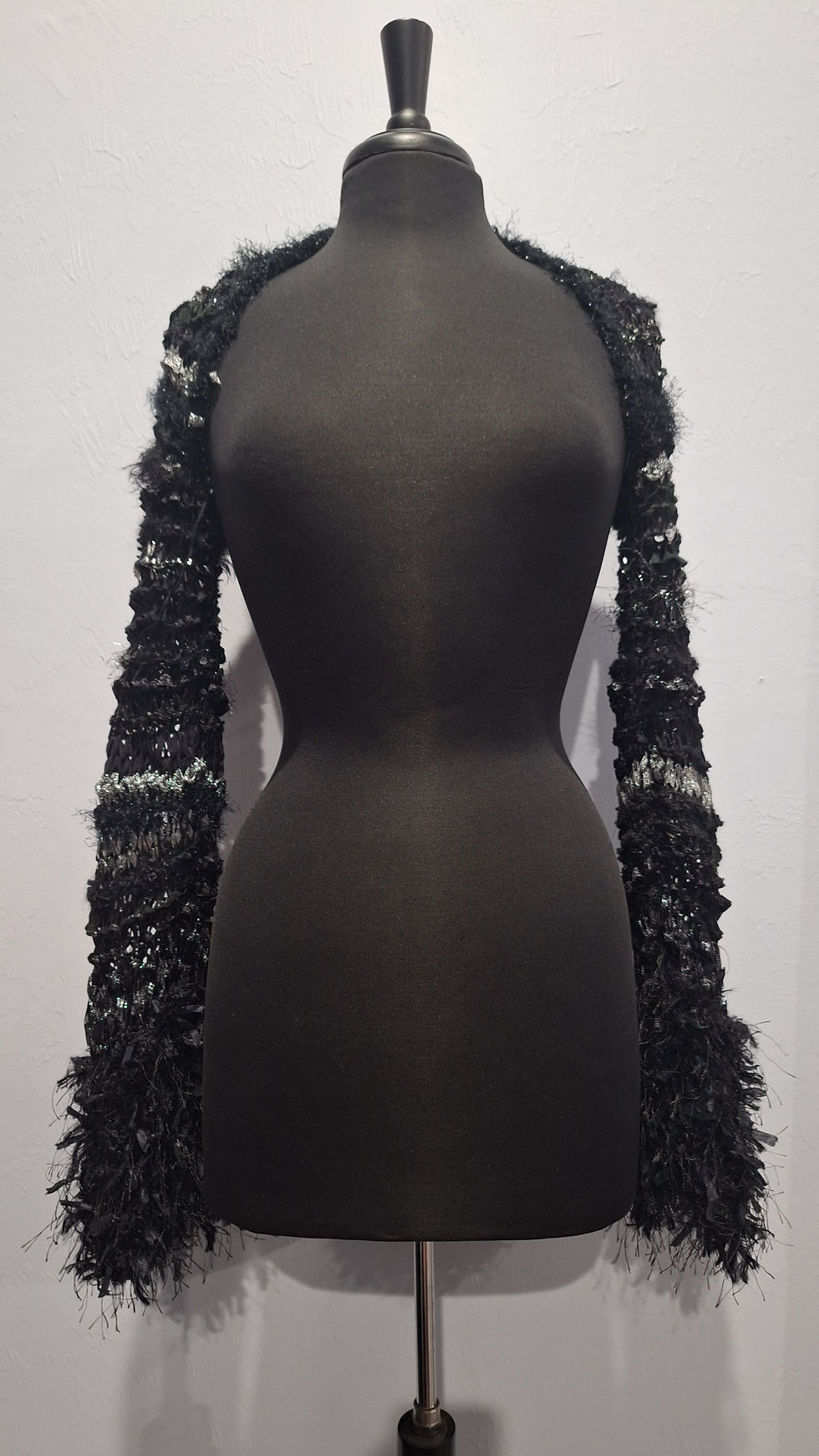 Thumbnail: Black & Silver Shrug