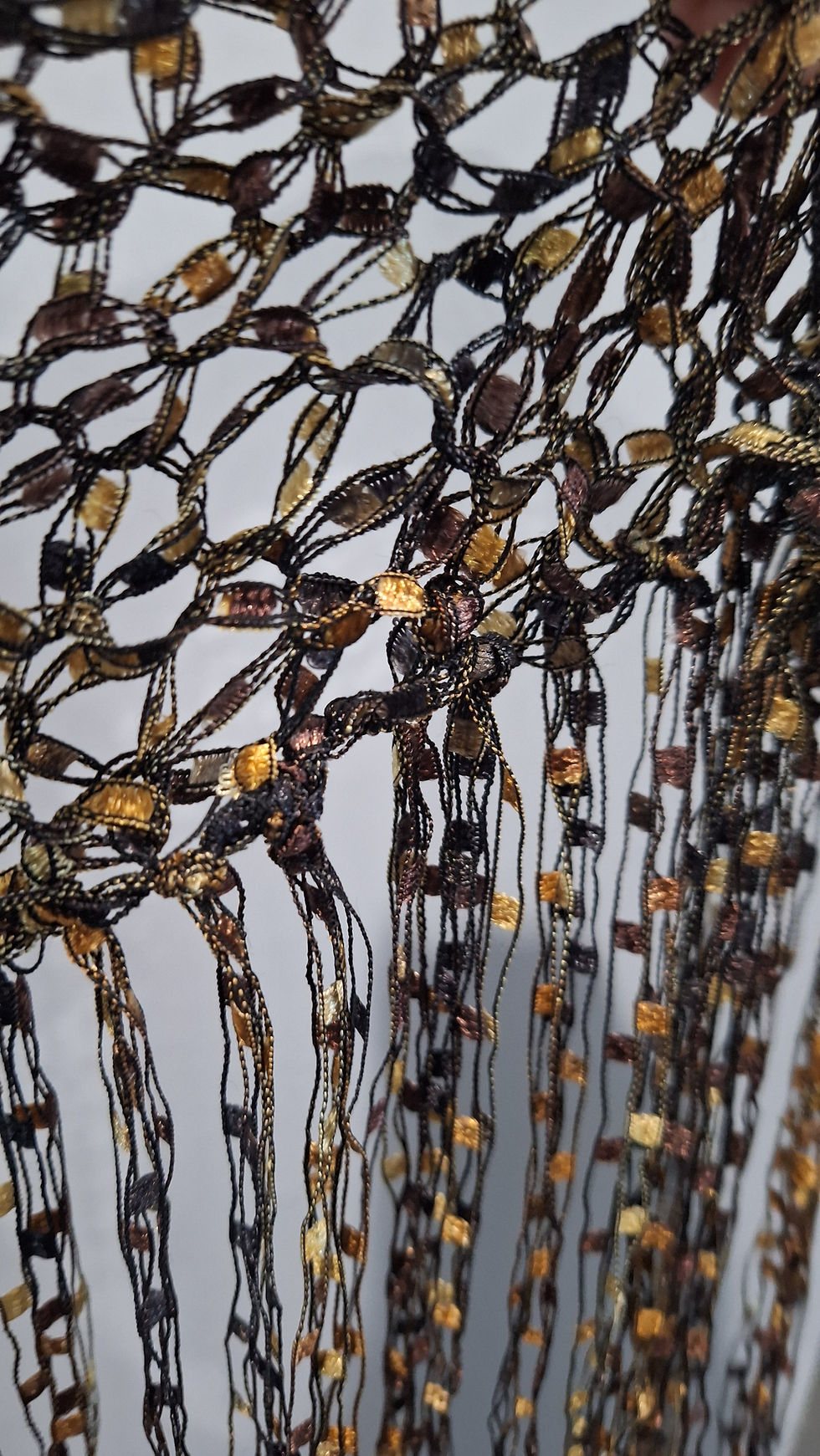 Thumbnail: Brown Gold Confetti Shawl