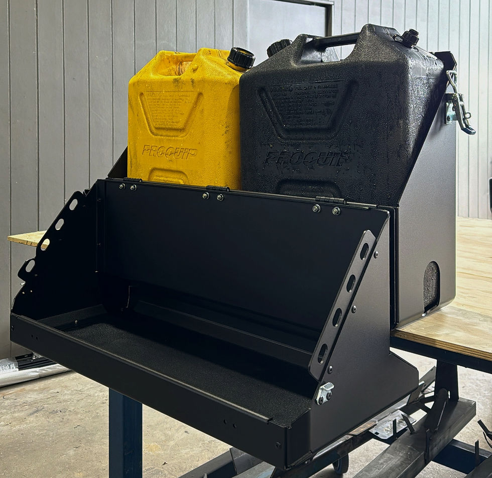 Thumbnail: CT Twin Jerry Can Holder with Table