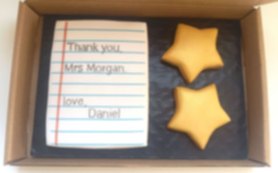 Mini teacher thank you cookie set