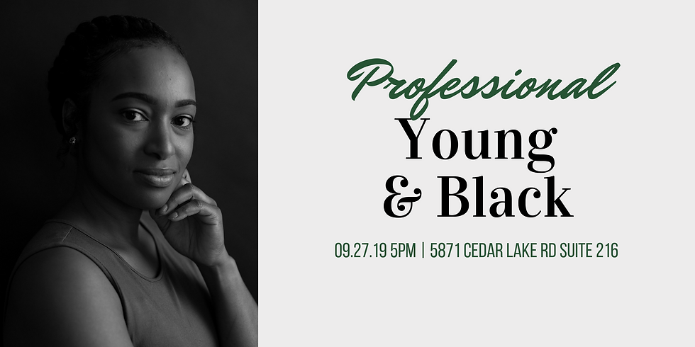 Professional, Young, and Black