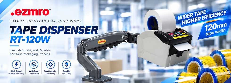 TAPE DISPENSER RT-120w EZMRO