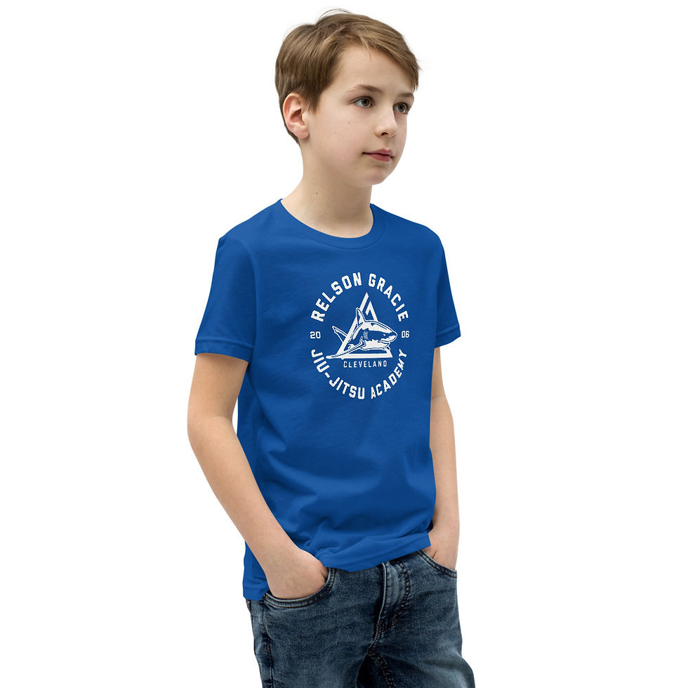 Thumbnail: Relson Gracie Cleveland Jiu-Jitsu Youth Short Sleeve T-Shirt