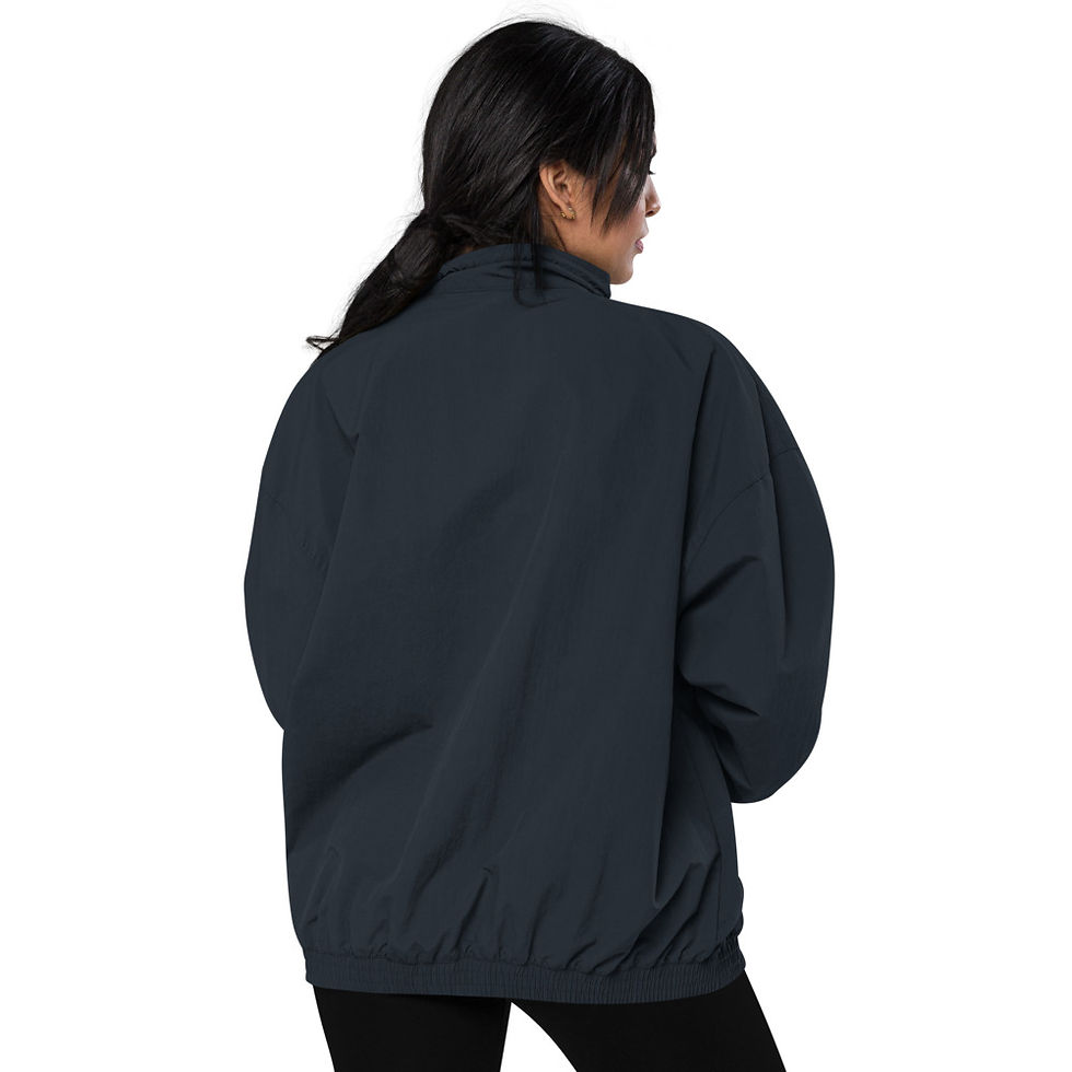 Thumbnail: Embroidered Recycled tracksuit jacket