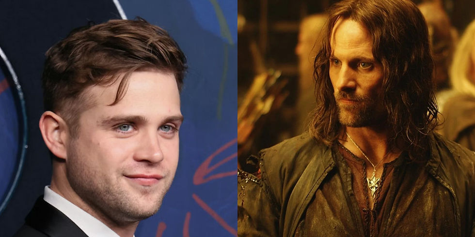 novo Aragorn em O Senhor dos Anéis