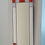 Thumbnail: Orange and cream Art Deco stained glass mirror