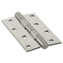 Stainless steel butt hinge for wooden and metal doors by wooden door hardware supplier in Ahmedabad.