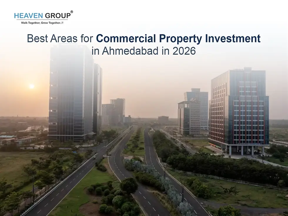 Best Areas for Commercial Property Investment in Ahmedabad in 2026