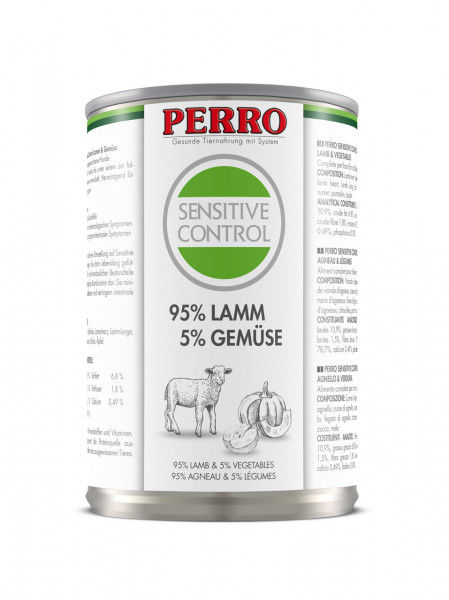 PERRO Sensitive Control Agnello e Verdure