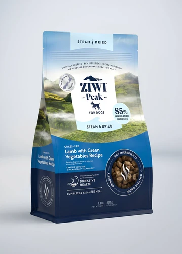 ZIWI PEAK Steam and Dried Agnello con Verdure Verdi