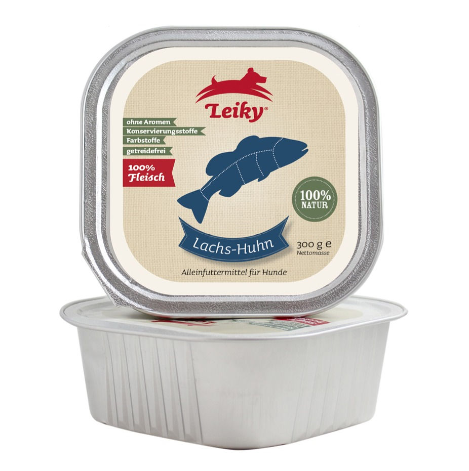 Miniatura: LEIKY Cibo umido completo solo carne