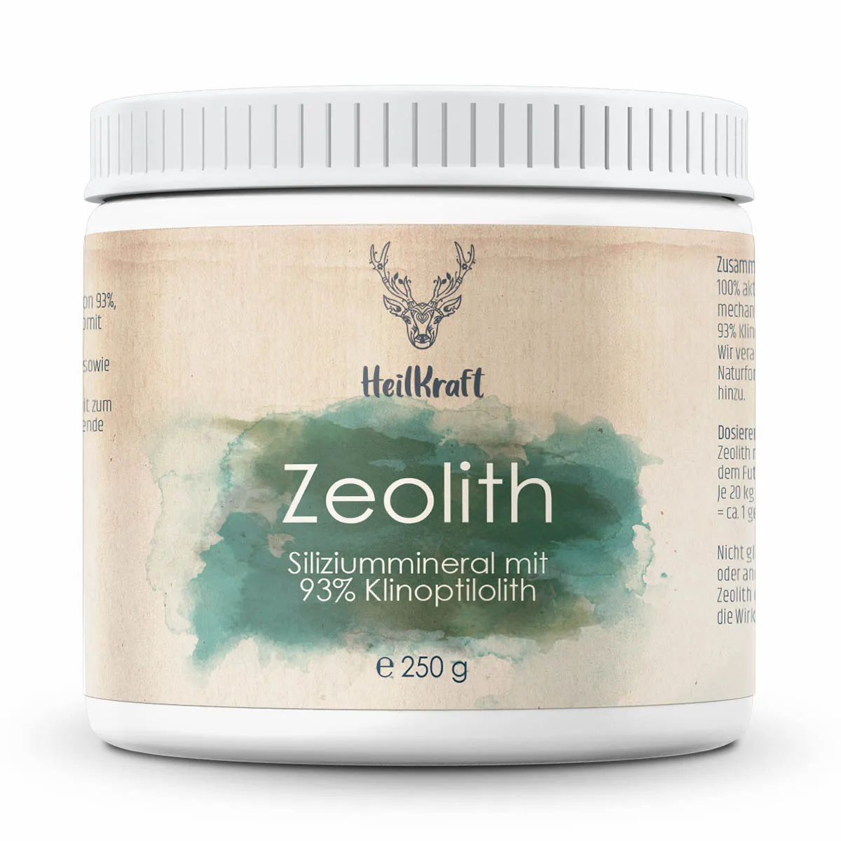 Zeolite clinoptilolite naturale 100%