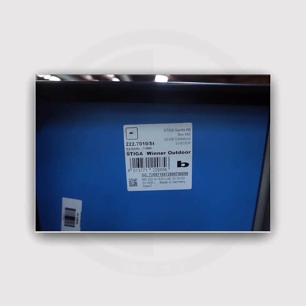 Thumbnail: Product codes - Stiga Winner table tennis table outdoor