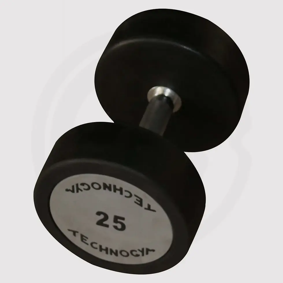Thumbnail: Technogym Dumbbell weights; 25 Kg
