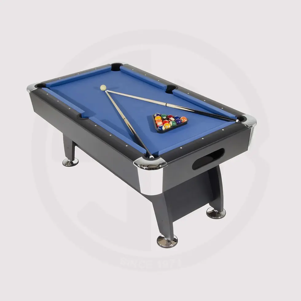 Strikeworth Pro-American pool table, Blue