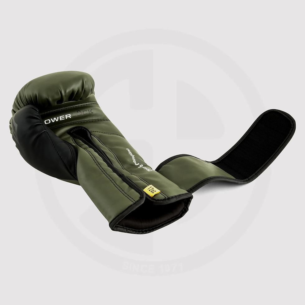 الصورة المصغرة: قفازات تدريب Everlast Powerlock Pro وخطاف وحلقة