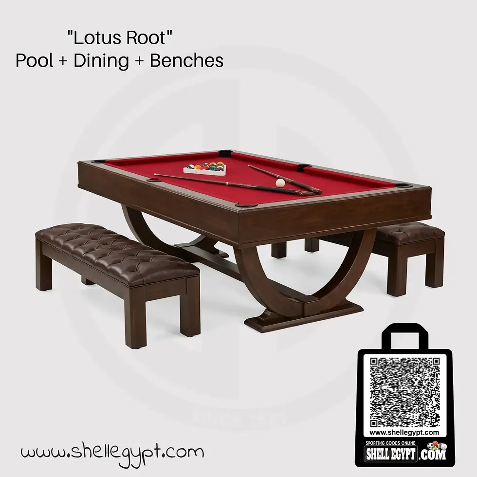 The "Lotus Root+" Pool & Dining Table, 7/8ft.