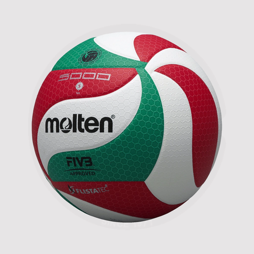 Molten V5M5000 FLISTATEC Volleyball, Size 5 | Shell Egypt