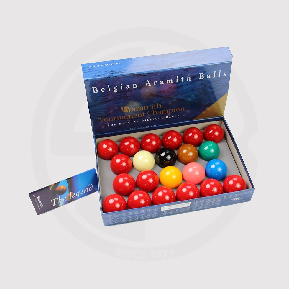Aramith Tournament Champion snooker ball set