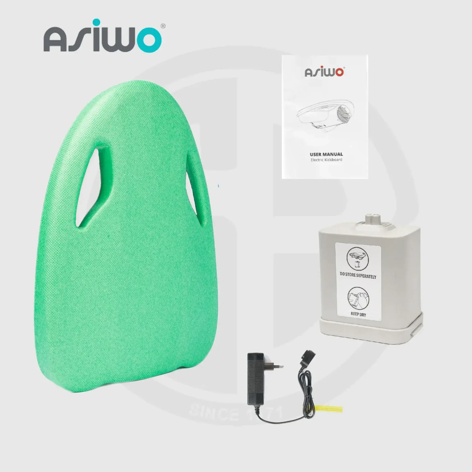 Package Contents, Asiwo electric kickboard,