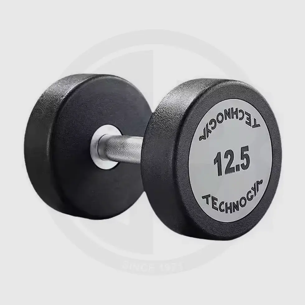 Thumbnail: Technogym Dumbbell weights; 12.5 Kg