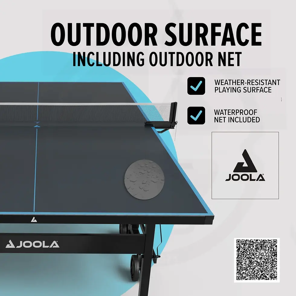Thumbnail: JOOLA Weatherproof 6 mm aluminum