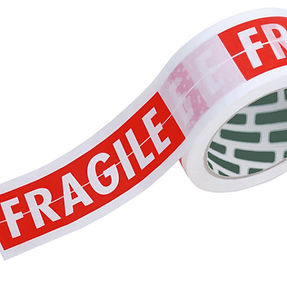 48mm x 66m 'FRAGILE' Packaging Tape