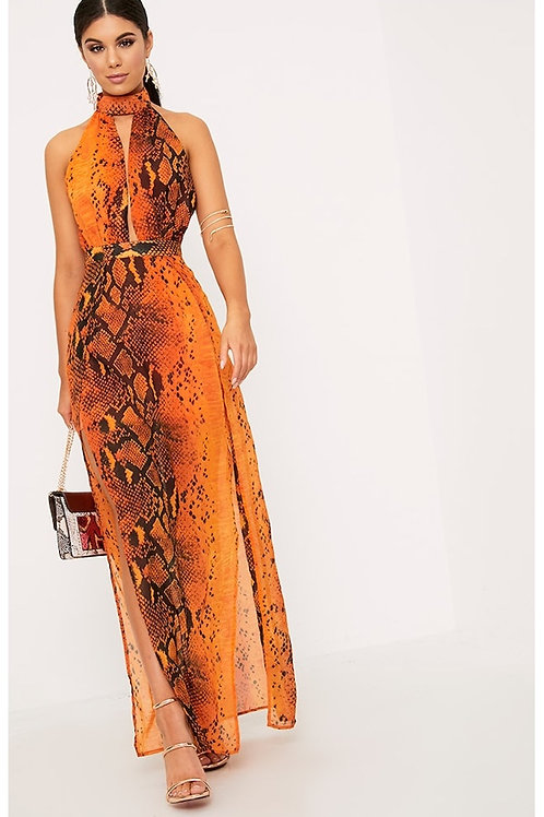 skin maxi dress
