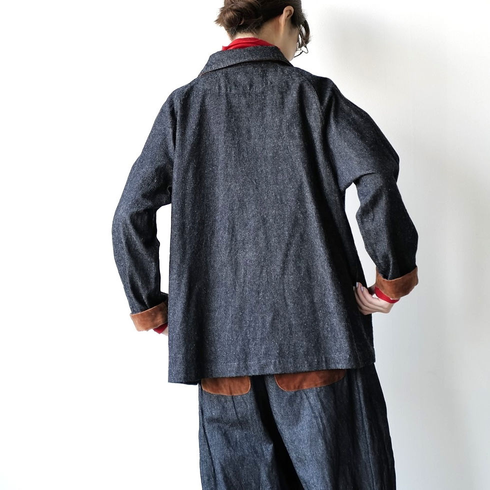 Season off：コットンリネンデニムジャケット | EACH OF LIFE ONLINE