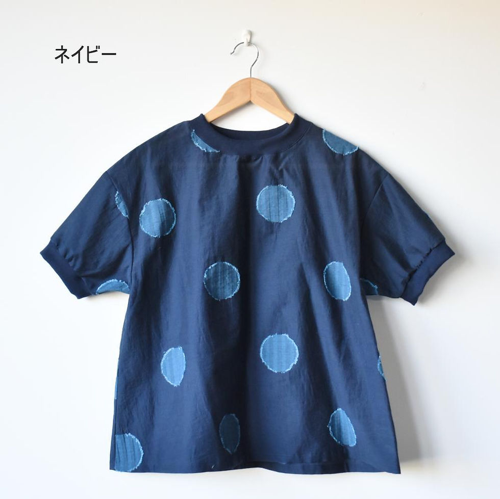 サムネイル： Season off：水玉カットジャガードリブトップス